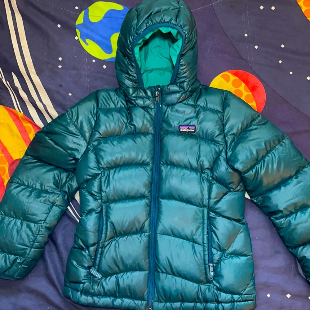 Patagonia Hi-Loft Down Hoody Girl S (8)